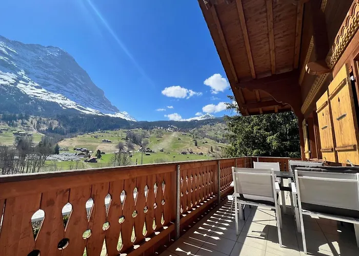 Apartmán Spacious With Outstanding Views Direct Access Of Europe Grindelwald